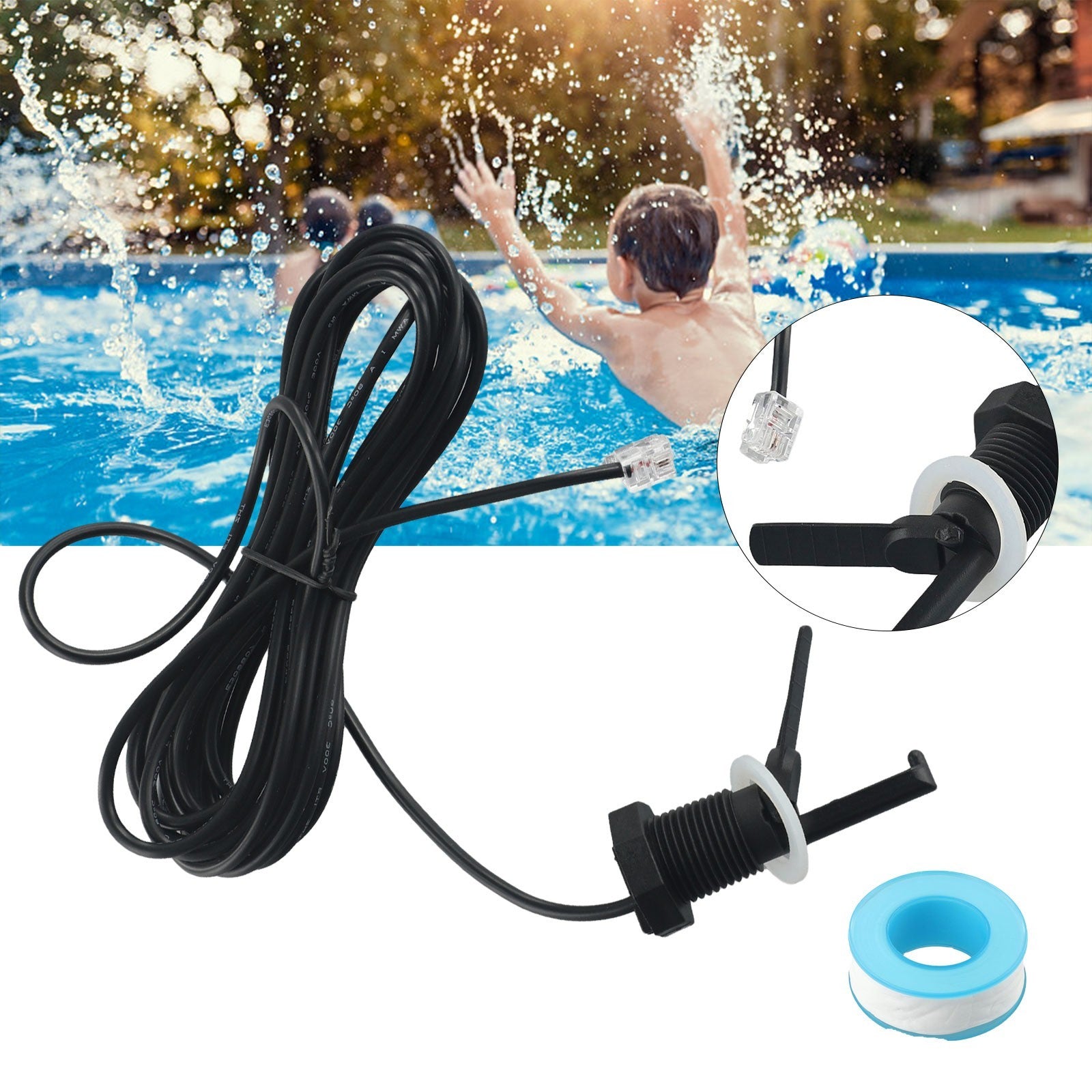 ya 14 Small Water Tank Flow Switch Float Level Switch Spa Equipment PP Thread