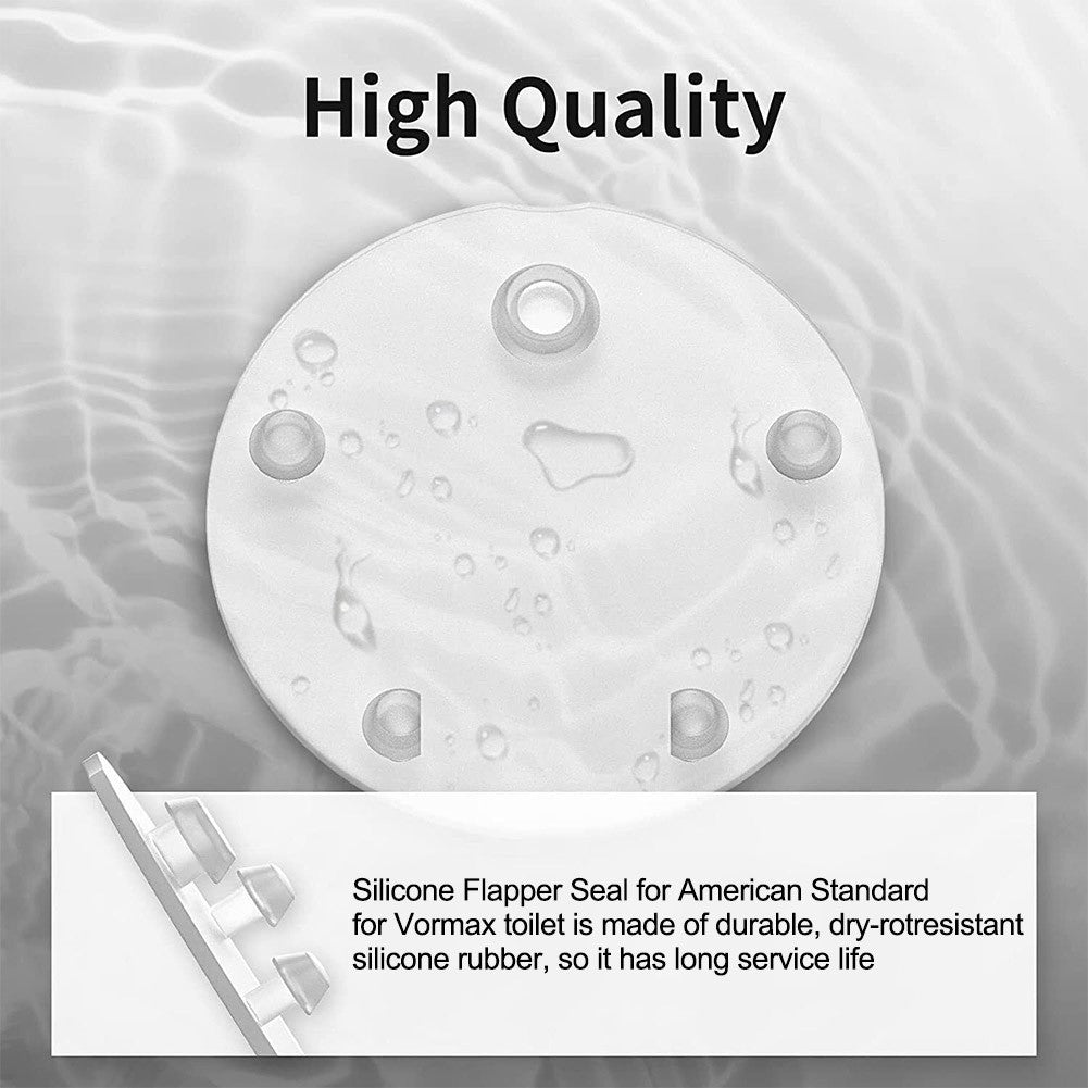 ya 14 4Pack 7381424-100.0070A Gasket for Vormax Toilet Tank 3inch Flapper Flap Washer