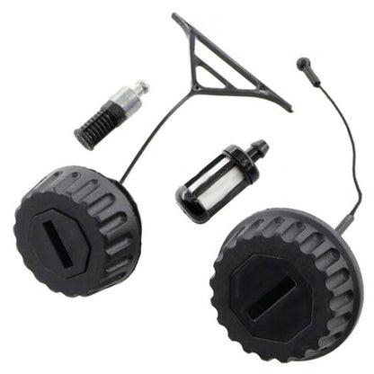 ya 14 Oil Cap and Fuel Cap Kit for 064 066 084 088 MS640 MS660 Chainsaw with Filters