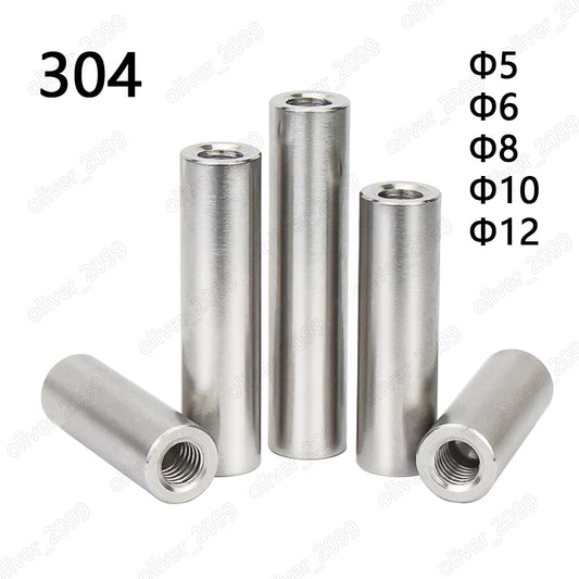 304 Stainless Steel Parallel Pins With Double Head Internal Thread ÆÓ5 ÆÓ6 ÆÓ8 ÆÓ10