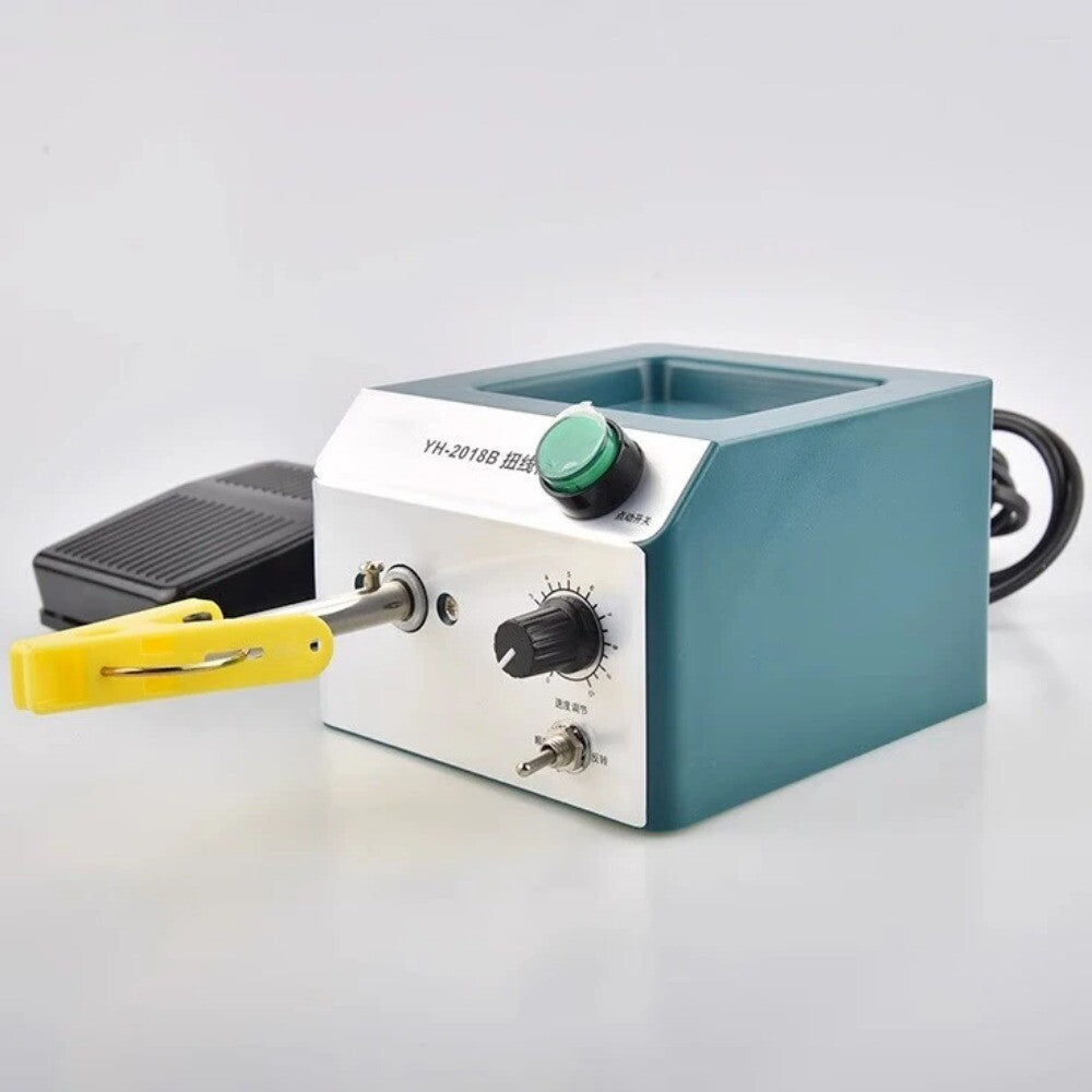 ya 14 Electric Twisting Machine Shielded Wire Braided Wire Twisting Equipment Pedal