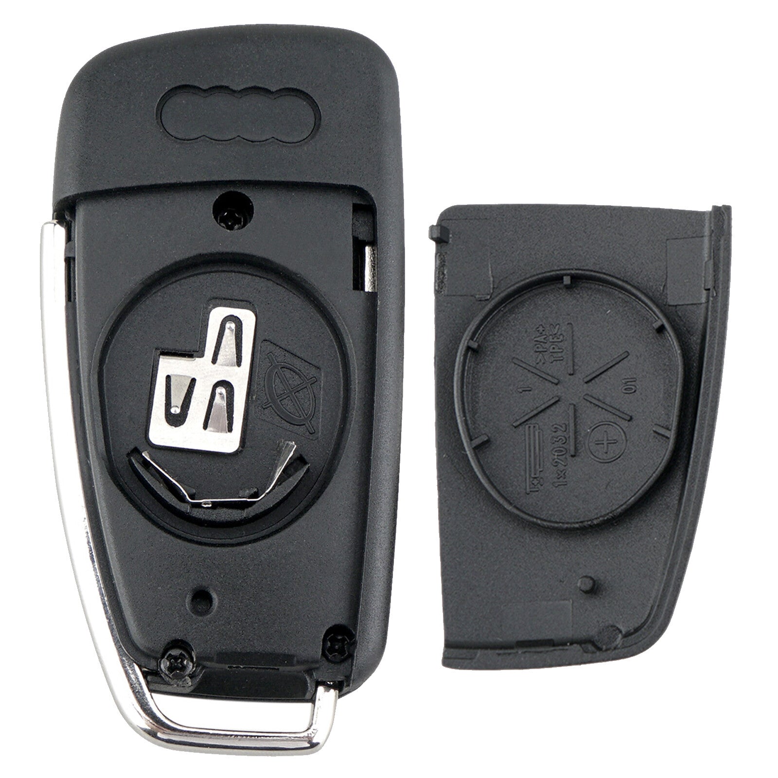 ya 5 8.7 for Audi A2 A3 A4 A6 A6L A8 TT 3 Button Flip Remote for Smart Key Case Cover Shell