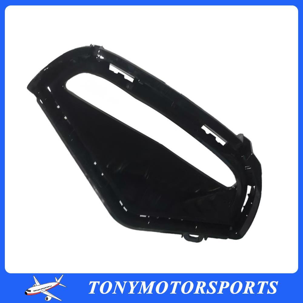 ya 27 6.18 Front Right Side Bumper Fog Light Bezel Cover Black For 2021-2023 RAV4 Prime XSE