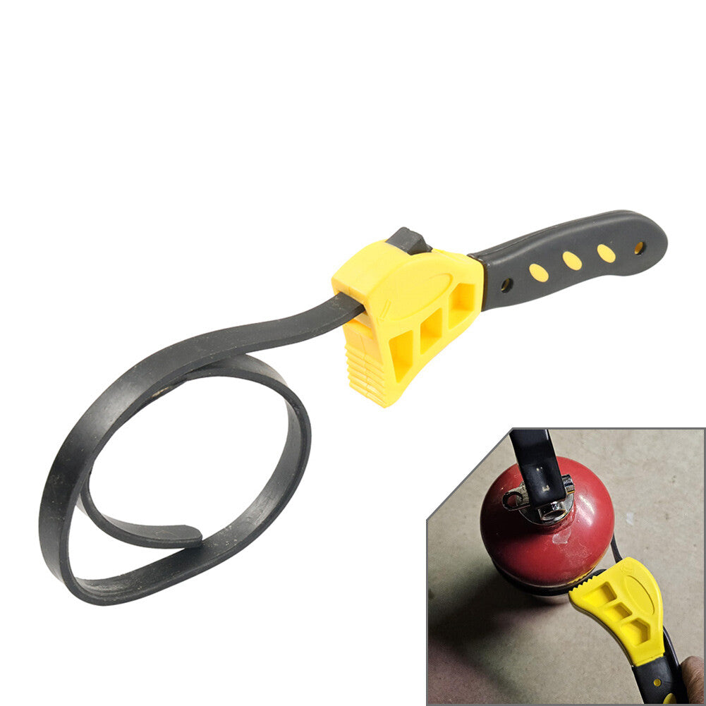 ya 3 6.24 8 Inch Rubber Strap Wrench Tool Oil Filter Pipe Wrench Rubber Strap Mechanics