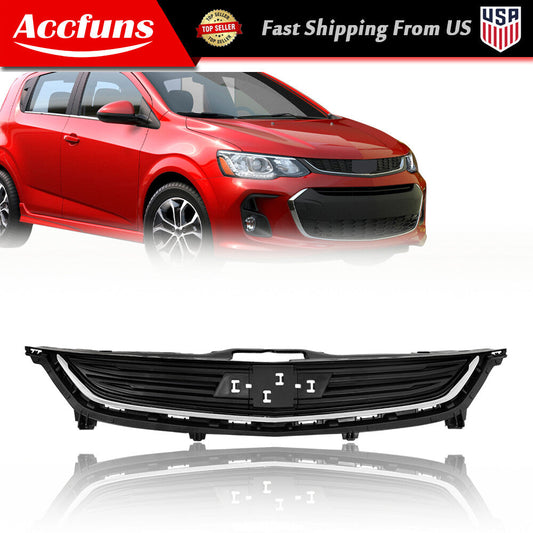 ya 10 10.28 Suitable for 2017-2020 Sonic LS, all-new black plastic upper front grille. 
