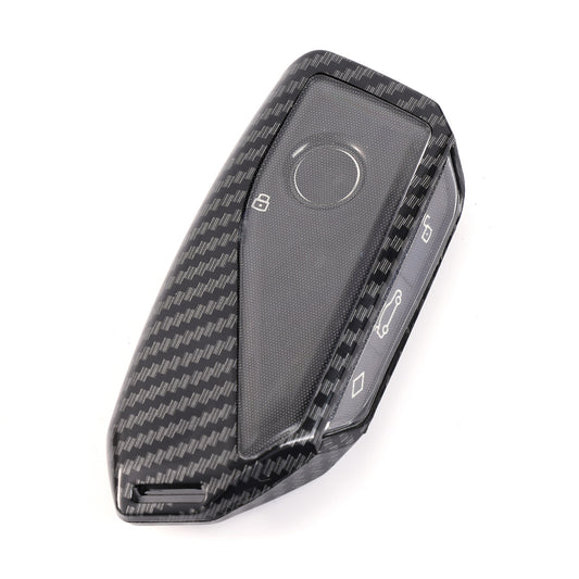 ya 5 6.16 for BMW IX I5 I7 XM X1 X2 X5 X6 Remote Key Fob Case Cover Shell Carbon Fiber NEW