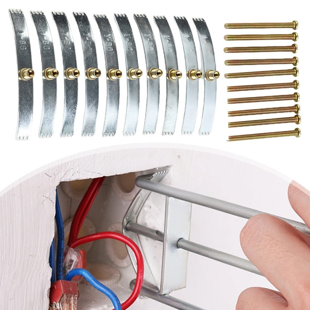 ya 14 Repairer Switch Fixer Parts Repair Replacement Screw Socket Steel 10pcs