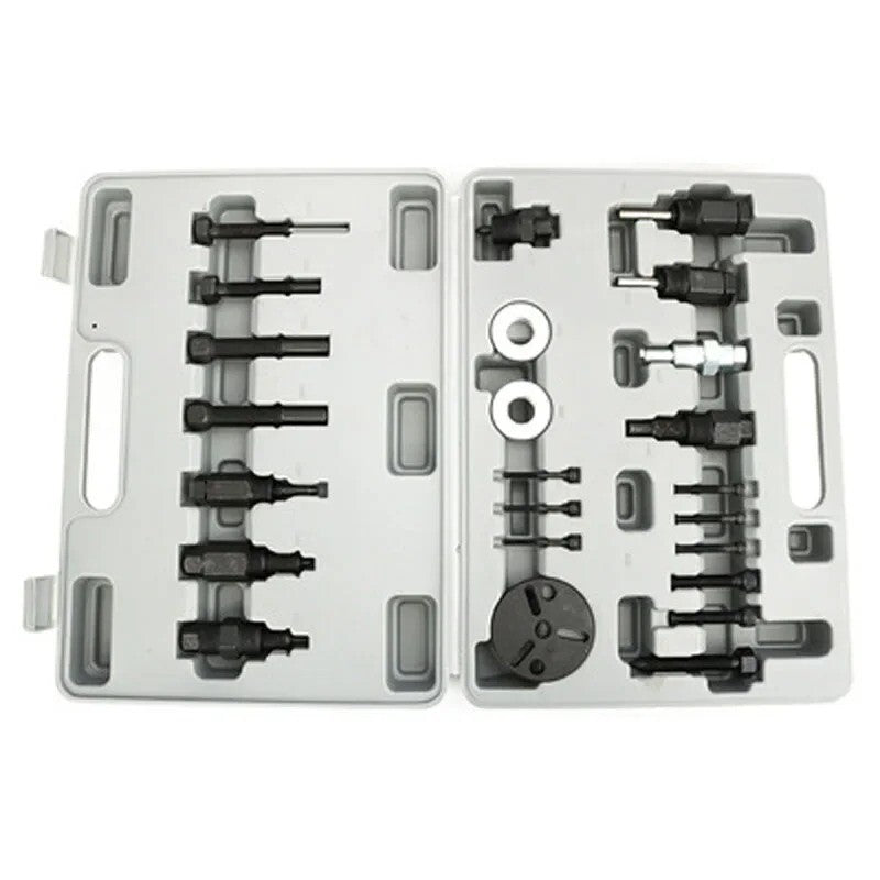 ya 26 24Pc Car Automotive A/C Compressor Clutch Hub Puller Remover Hand Tools