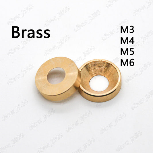 M3 M4 M5 M6 Brass Fisheye Washer Bumpy Countersunk Gasket