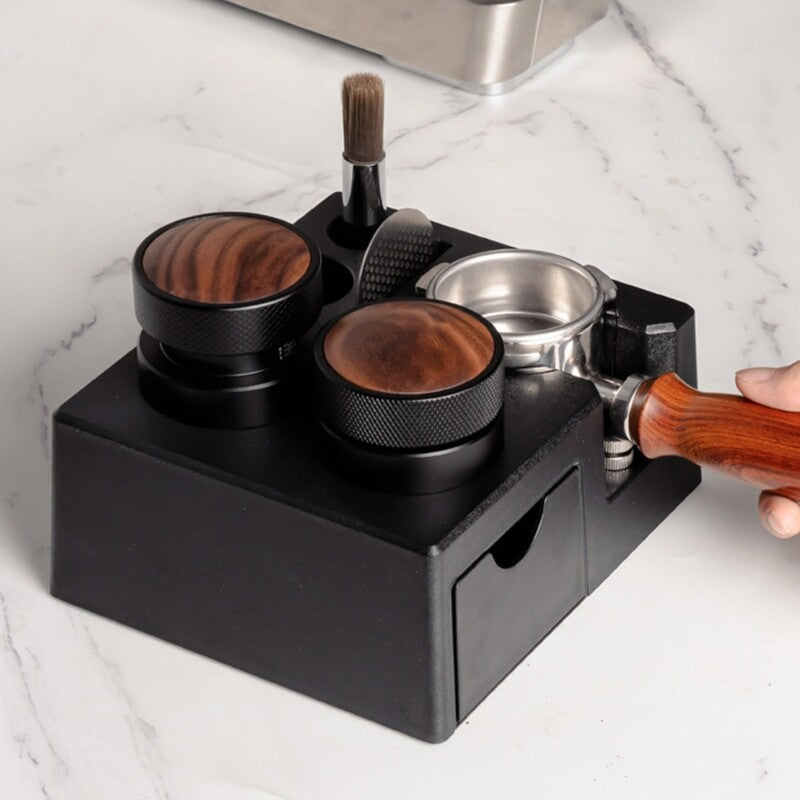 ya 25 Coffee Holder Base Coffee Tool Storage Rack for Espresso Accessory Arrangement