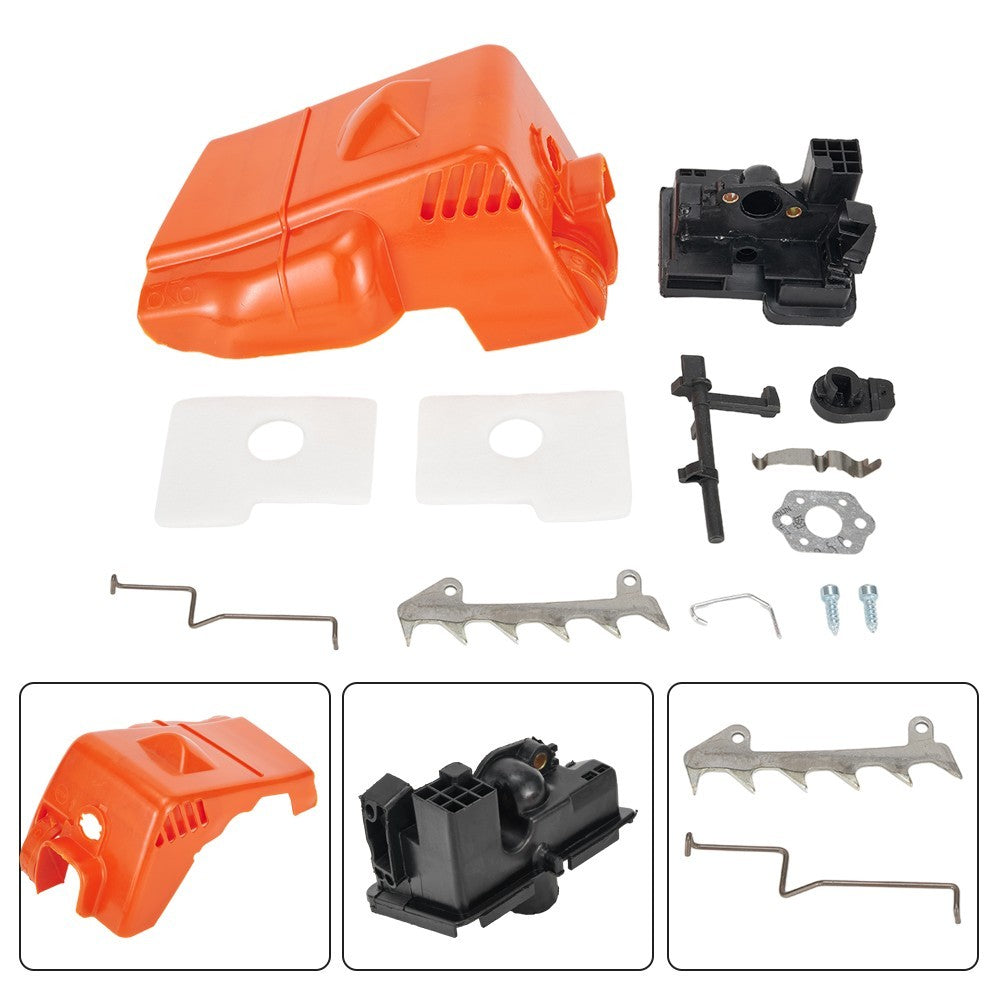 ya 14 Air filter kit MS180 MS170 Switch shaft 018 017 Cylinder head Choke lever
