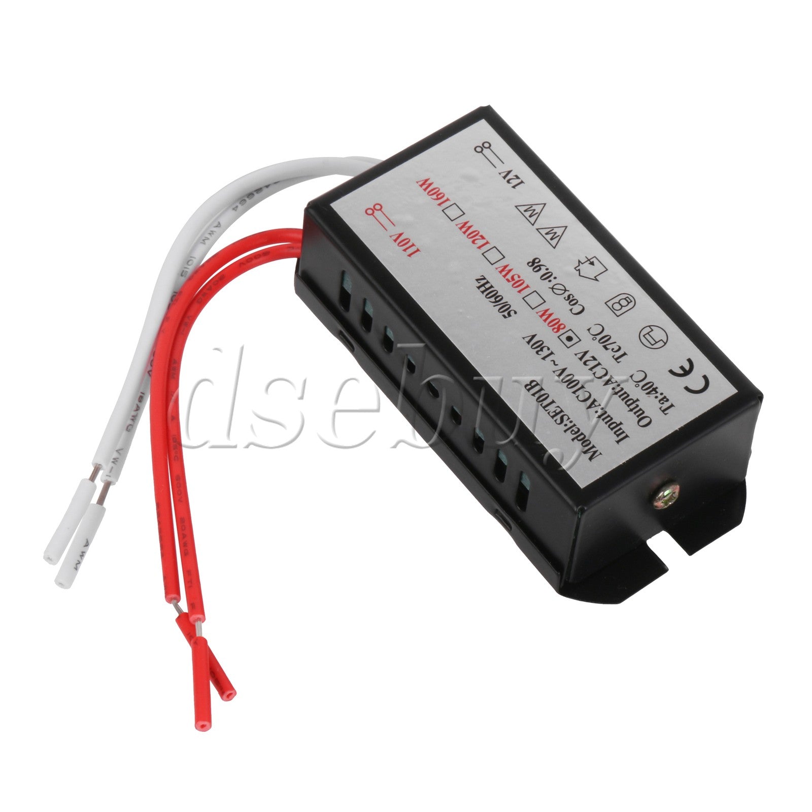 ya 14 3 Pieces AC 110V to 12V Lamp Power Supply for Spotlight 80W