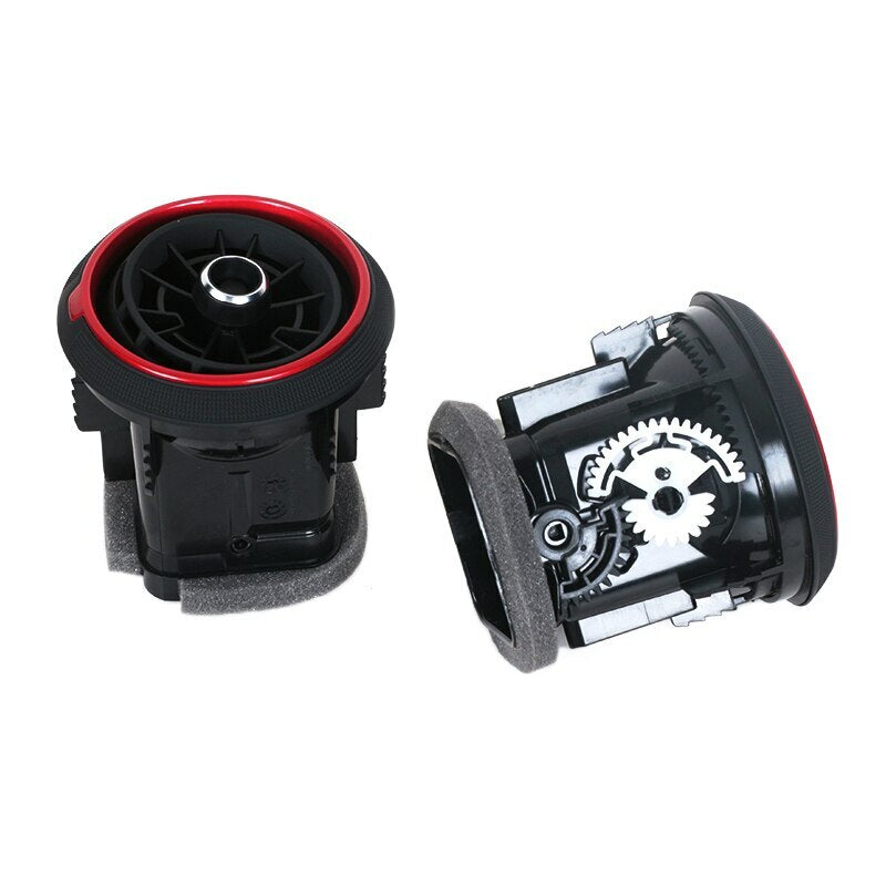 ya 5 8.7 2pcs Red Dashboard Air Vent Conditioner Outlet for Audi A3 S3 RS3 2017-2018