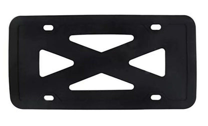 ya 1 8.12 baidi Car License Plate Front and Rear Cover Trunk Boot Black American Flag for Ram 12 ¡°x6¡±