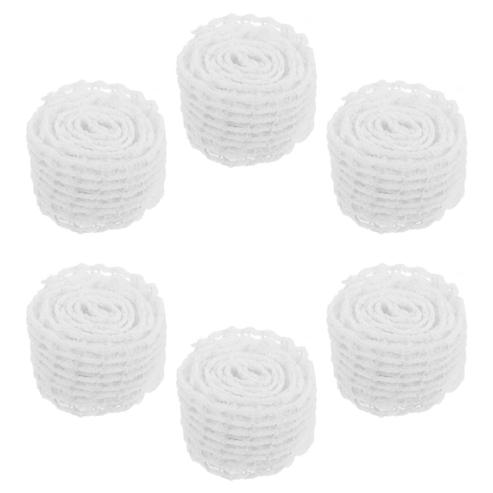 ya 26 6 Rolls Cotton Elastic Meat Netting Ham Sock Sa ge Net for Hotel