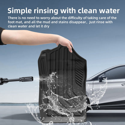 ya 5 8.7 for Ford Ranger 2023 2024 3D TPE Car Floor Mat Waterproof Carpets Right Rudder