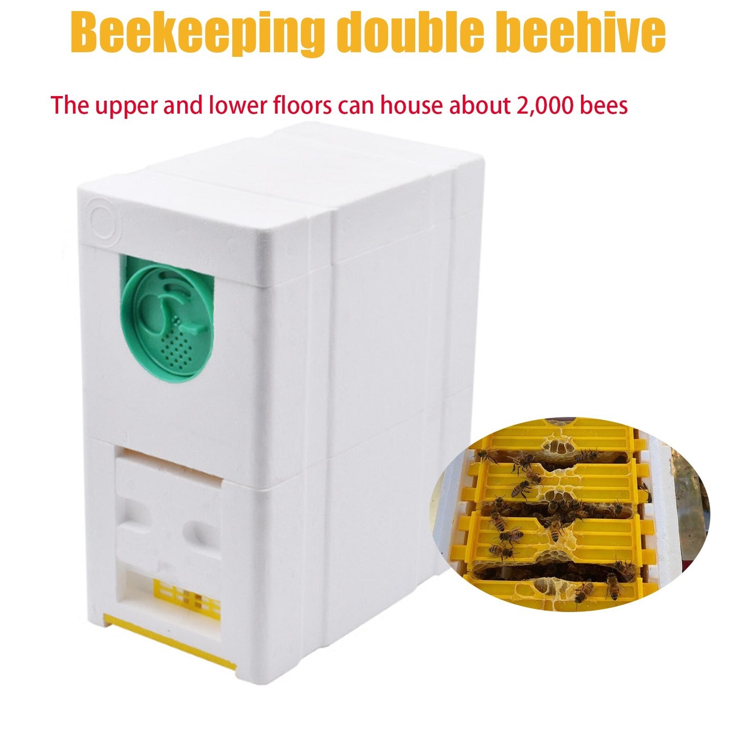 Bee Hives Boxes Plus Double Layer Queen Bee Mating Nuc Box Nuc Box for Bees