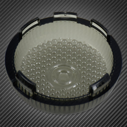 ya 5 8.7 4 Smoke Bullet Turn Signals Light Lens Cover Fit for Harley Dyna Softail Touring