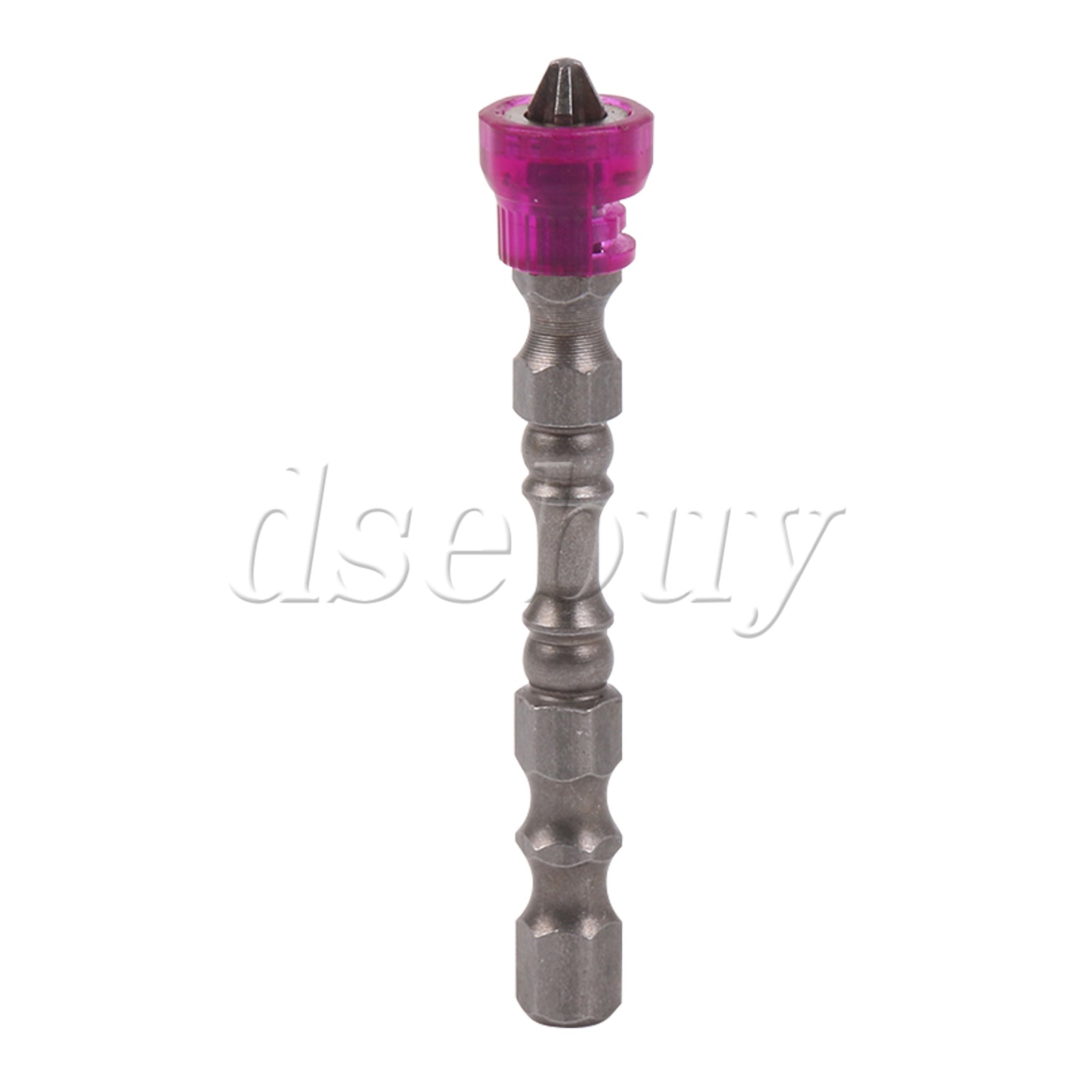 ya 26 15pcs Magnetic Collar Design Chrome Steel Screwdriver Bits 1/4 Hex Shank
