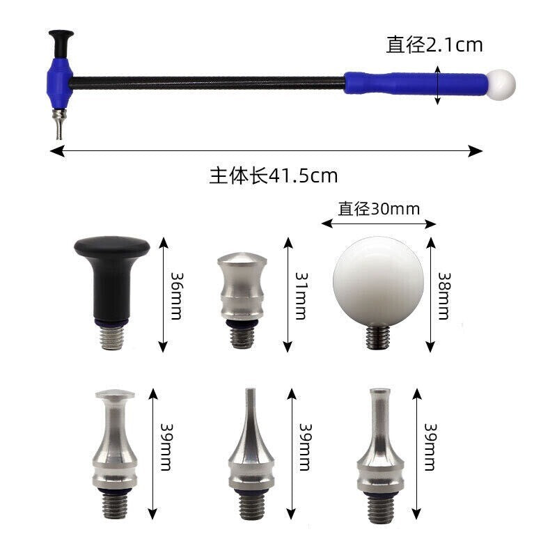 ya 2 6.29 PDR for Smart Tool for Removing and Repairing Car Body Dents with Carbon Fiber Hammer and Hailstones