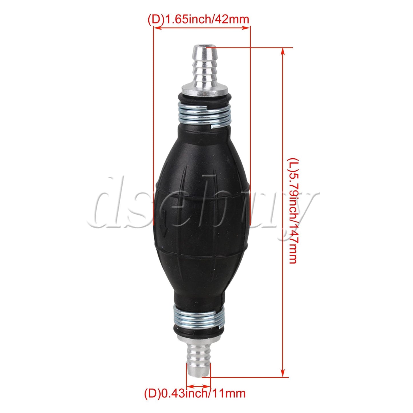 ya 17 5 Pcs Fuel Pump Petrol Fuel Line Primer Bulb for Marine Boat Accessories