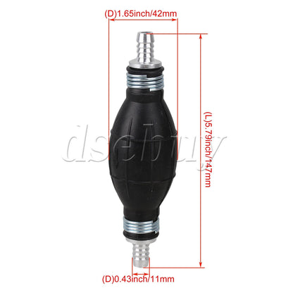 ya 17 5 Pcs Fuel Pump Petrol Fuel Line Primer Bulb for Marine Boat Accessories
