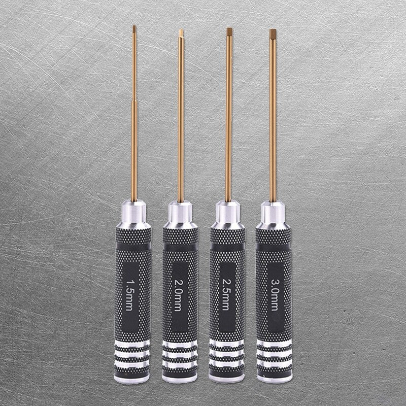 ya 26 4-Pack Screw Driver Set 1.5mm 2.0mm 2.5mm 3.0mm Allen Wrench for Key Screwdr