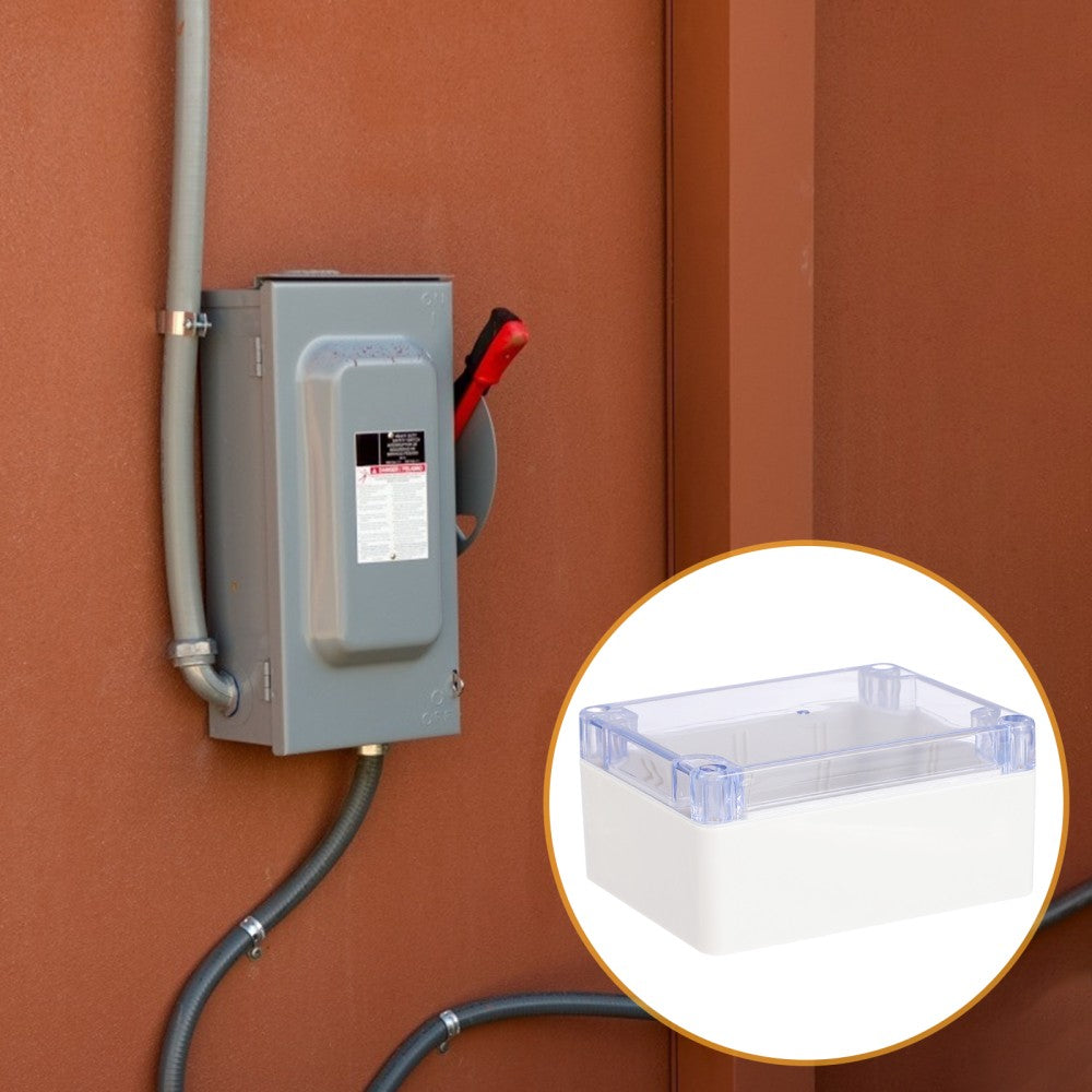 ya 5 8.7 ABS Plastic Dustproof Waterproof Junction Box Electrical Project Enclosure