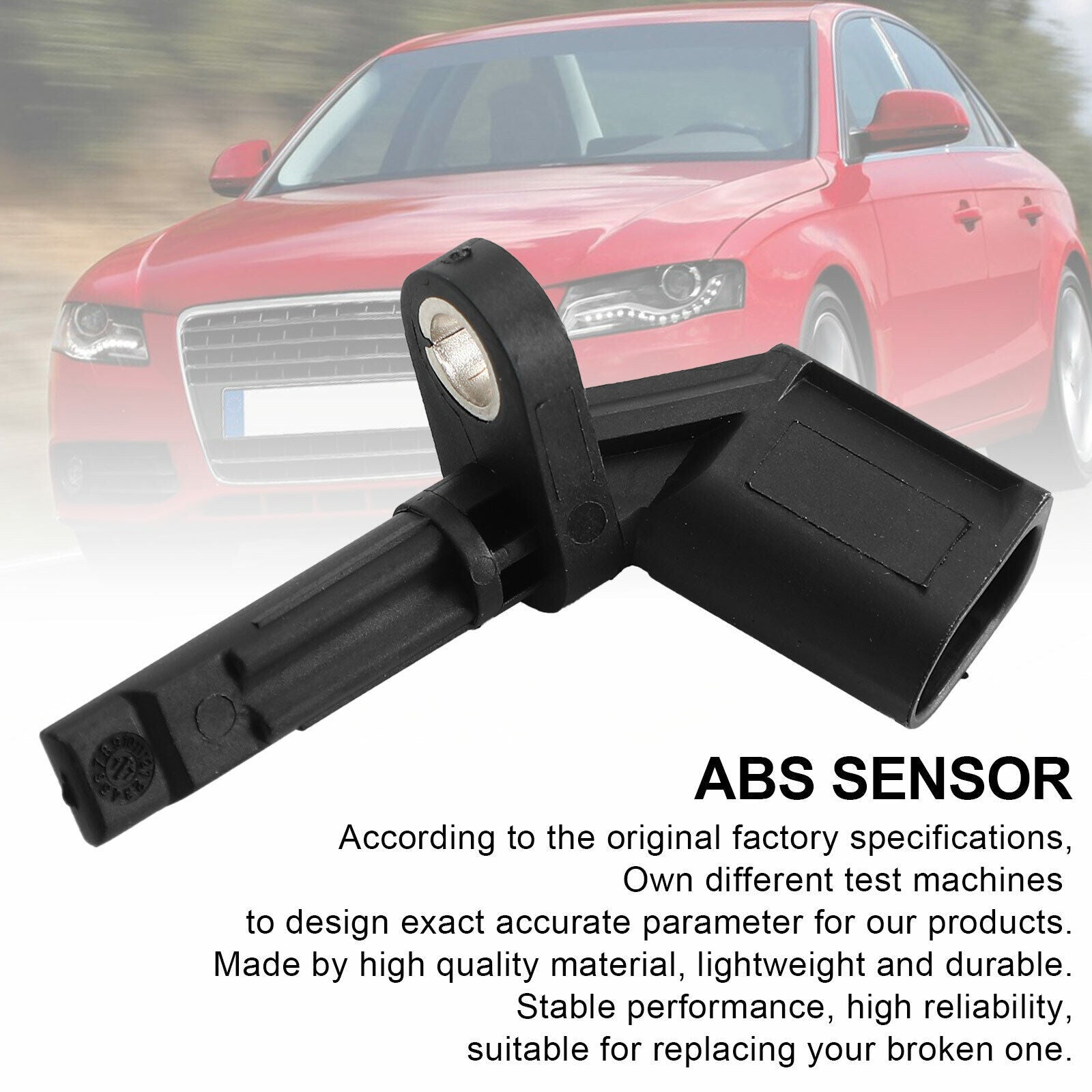 ya 1 8.5.1 ABS Wheel Speed Sensor 4E0927804 Front Right or Rear Left for Audi A4 A5 A6 U1