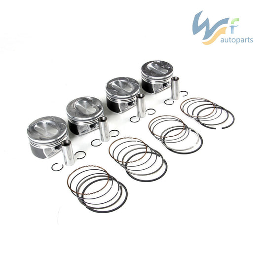 ya 3 6.25.2 4PCS Piston&Ring Set 1.4TSI 76.5mm for VW for JETTA for Golf for Tiguan Scirocco 1.4TS