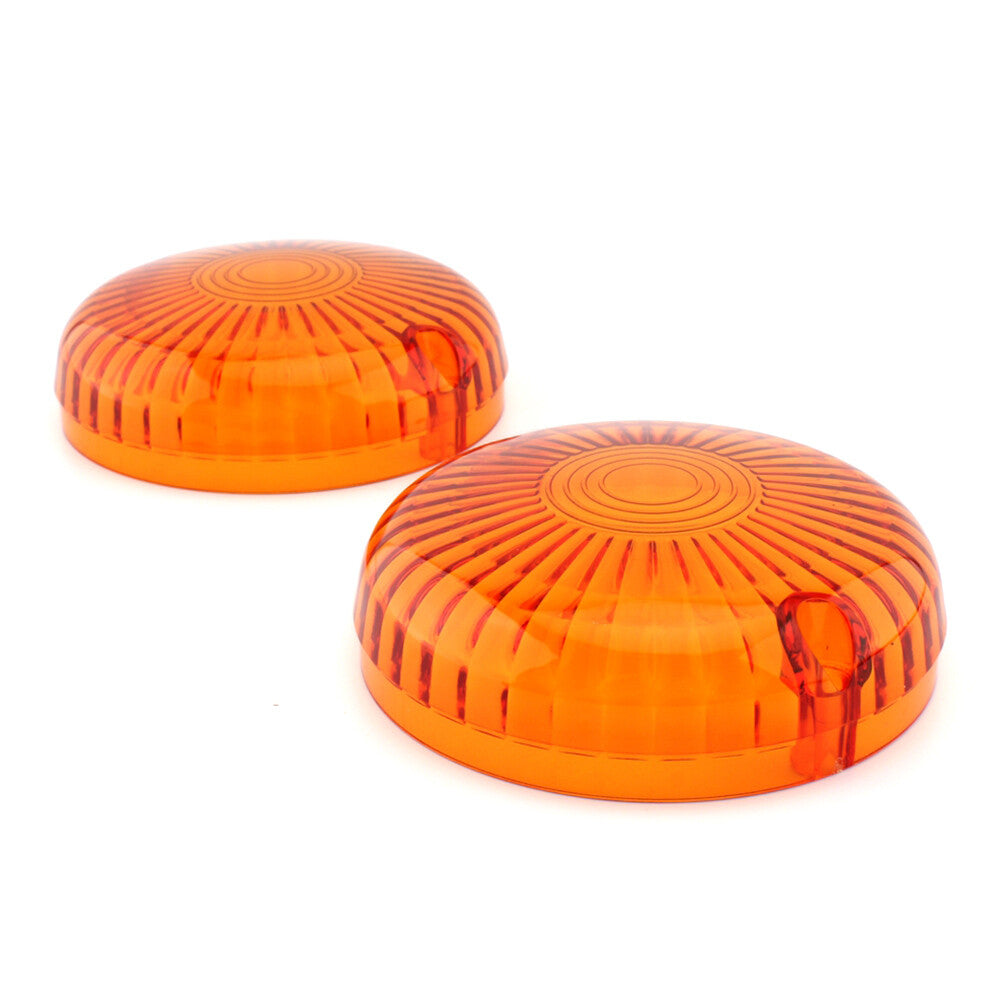 ya 5 8.7 Pair Turn Signal Lamp Light Lens Cover Fit for Yamaha V Star 650 1100 Vmax Amber