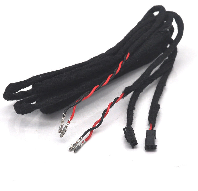 ya 5 8.7 4x Retrofit Door light Cable step courtesy for BMW E87 E90 E60 E63 E70 E91 E92