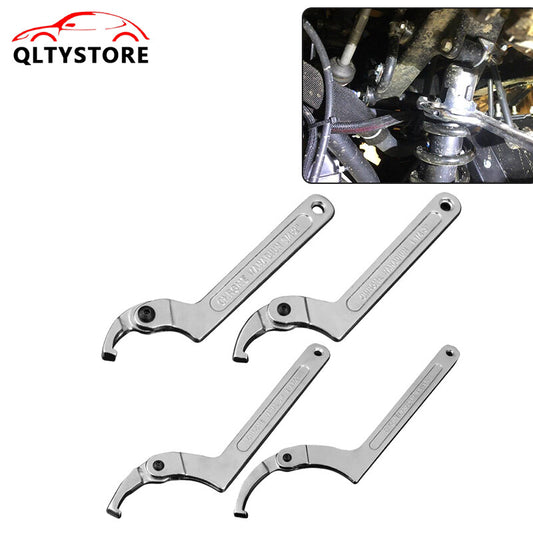 ya 1 7.3 Adjustable Hook Wrench 19¨C170mm C Flat Spanner Tool Slotted Retaining Universal