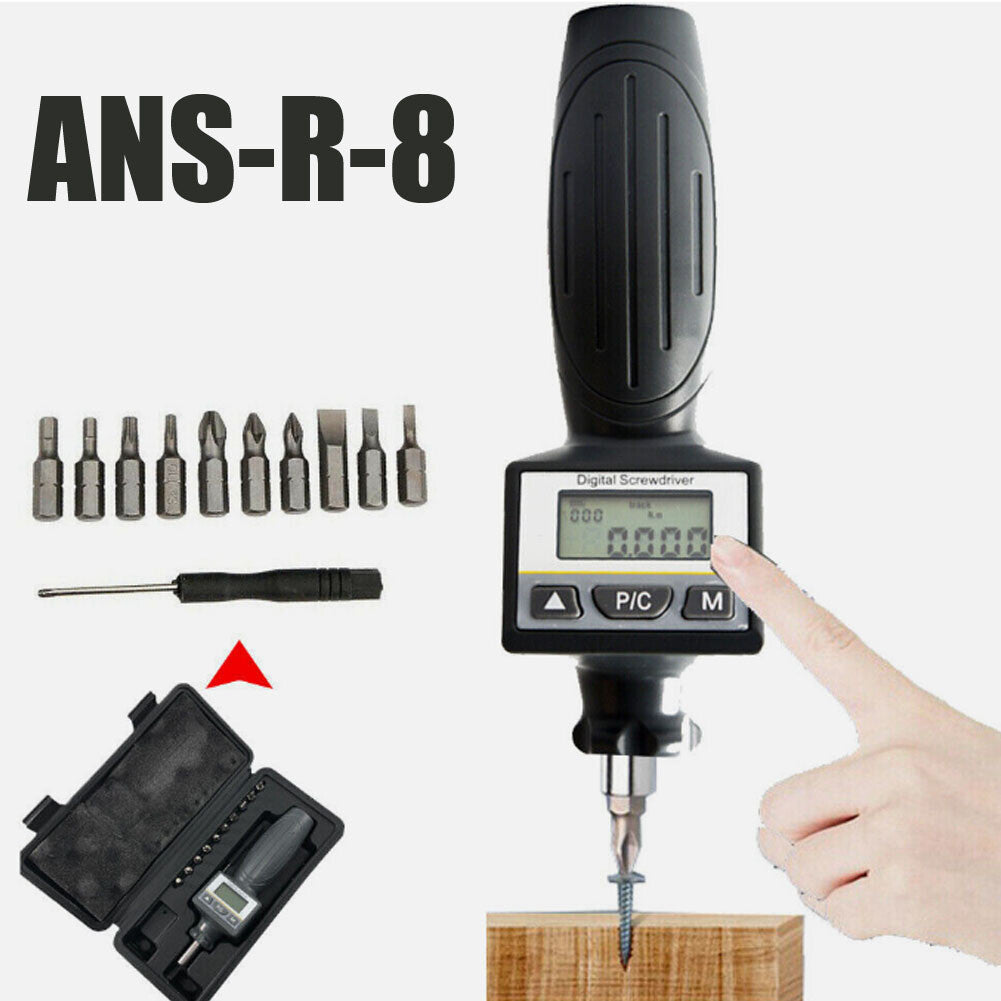 ya 26 ANS-R-8 Digital Torque Digital Display Interchangeable Head Torque Screwdriver