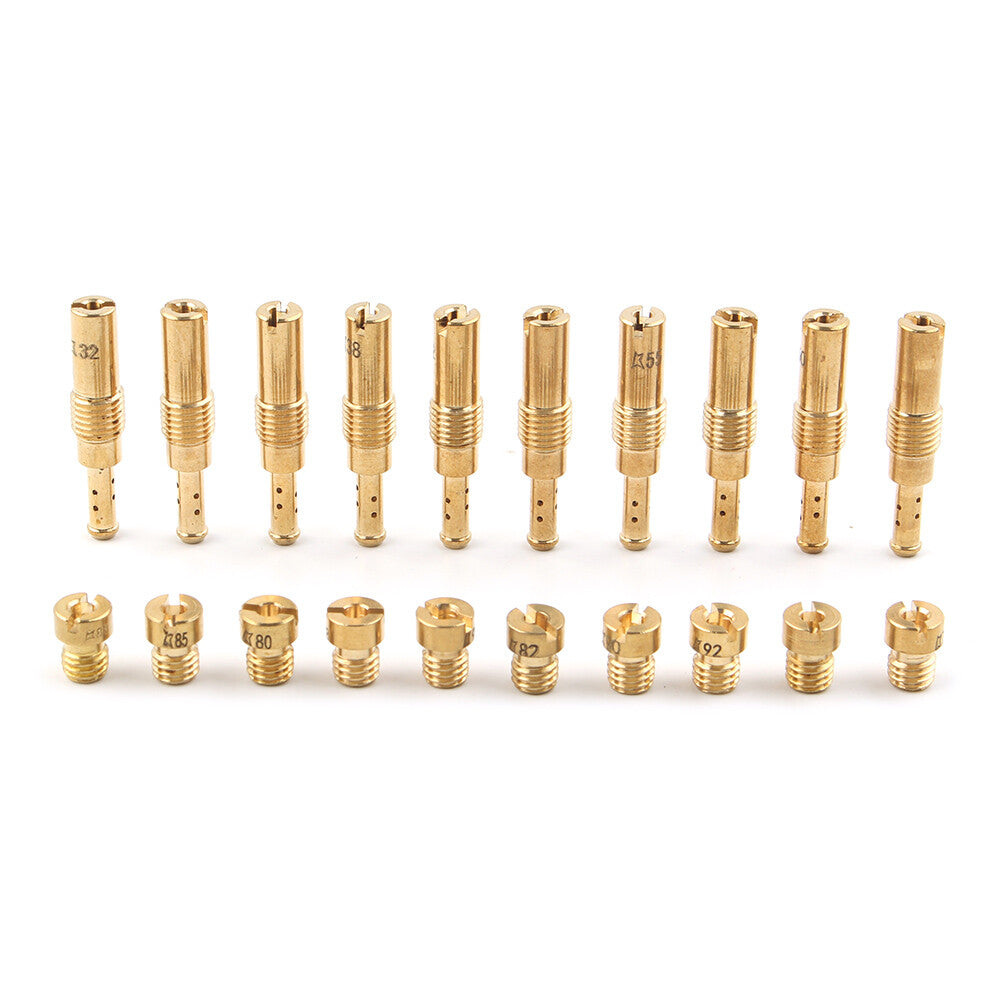 ya 3 6.23 75-98 Main Jet & 32-55 Slow Jet Kit Fit NSR KSR PWK Keihin OKO CVK Carburetor