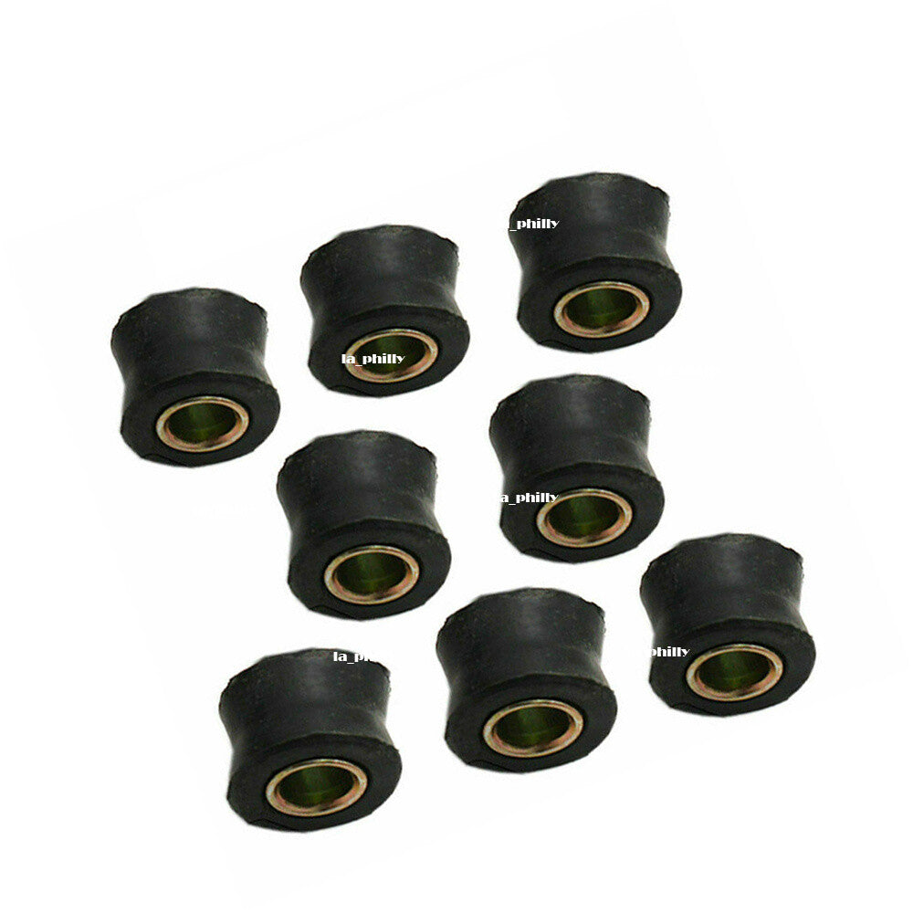 ya 1 8.25.2 shuiyin 8x Rear Shock Absorber Bushing Bush Kit 10mm Universal For Pedal Car Motorcycle