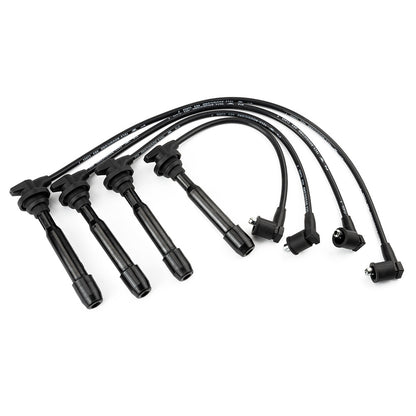 ya 5 8.7 4X Spark Plug Ignition Wire Set for Hyundai for Elantra Tiburon for Kia Spectra Soul L4