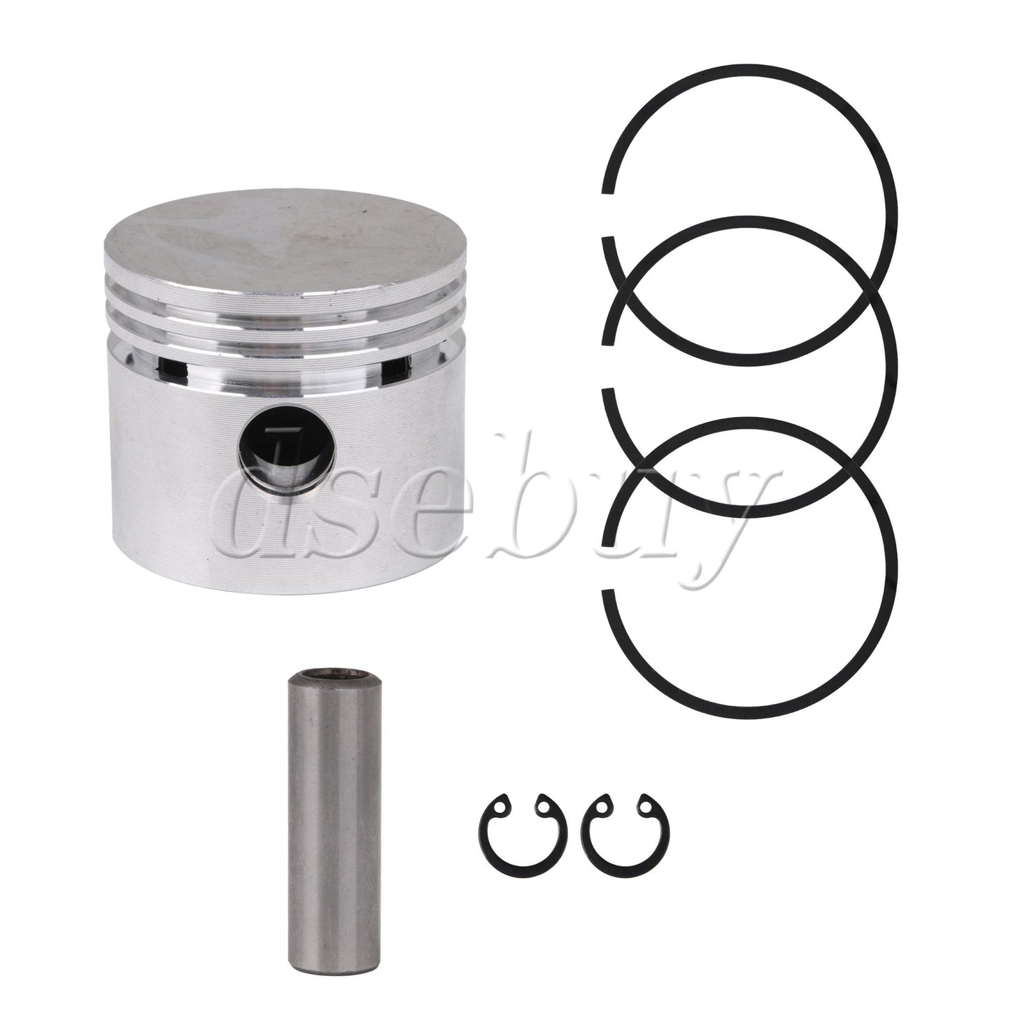 ya 14 4 Sets Piston with Oil Gas Rings Piston Pin and Circlips for 47 Air Compressor