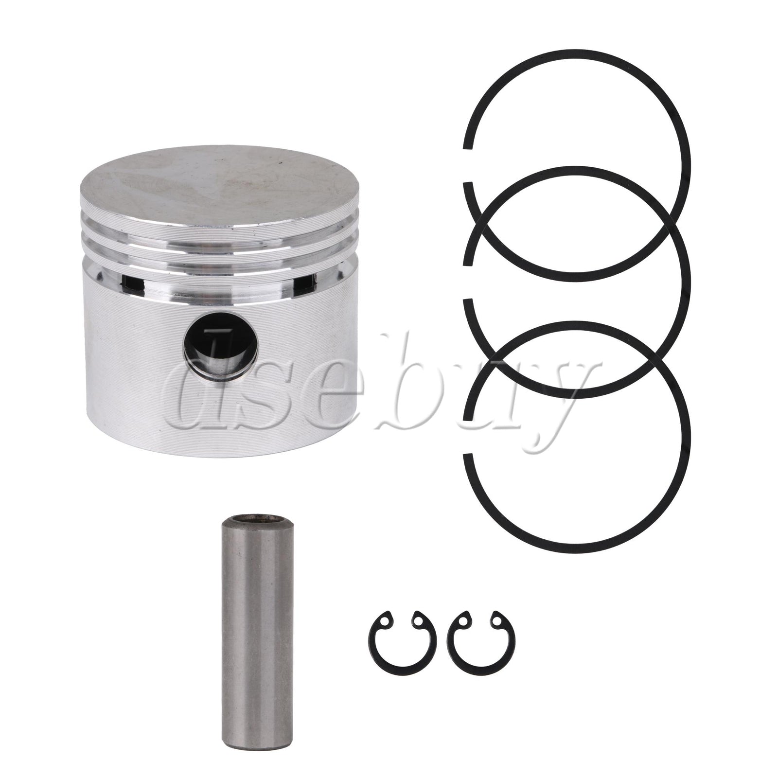 ya 14 4 Sets Piston with Oil Gas Rings Piston Pin and Circlips for 47 Air Compressor