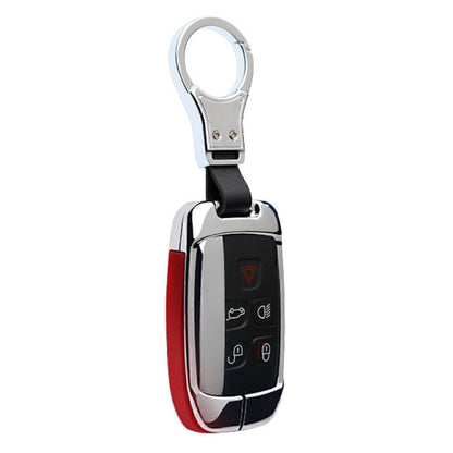 ya 5 8.7 Remote for Smart Key Fob Shell Cover Fit for Range for Rover Velar for Jaguar I-Pace E-Pace Red
