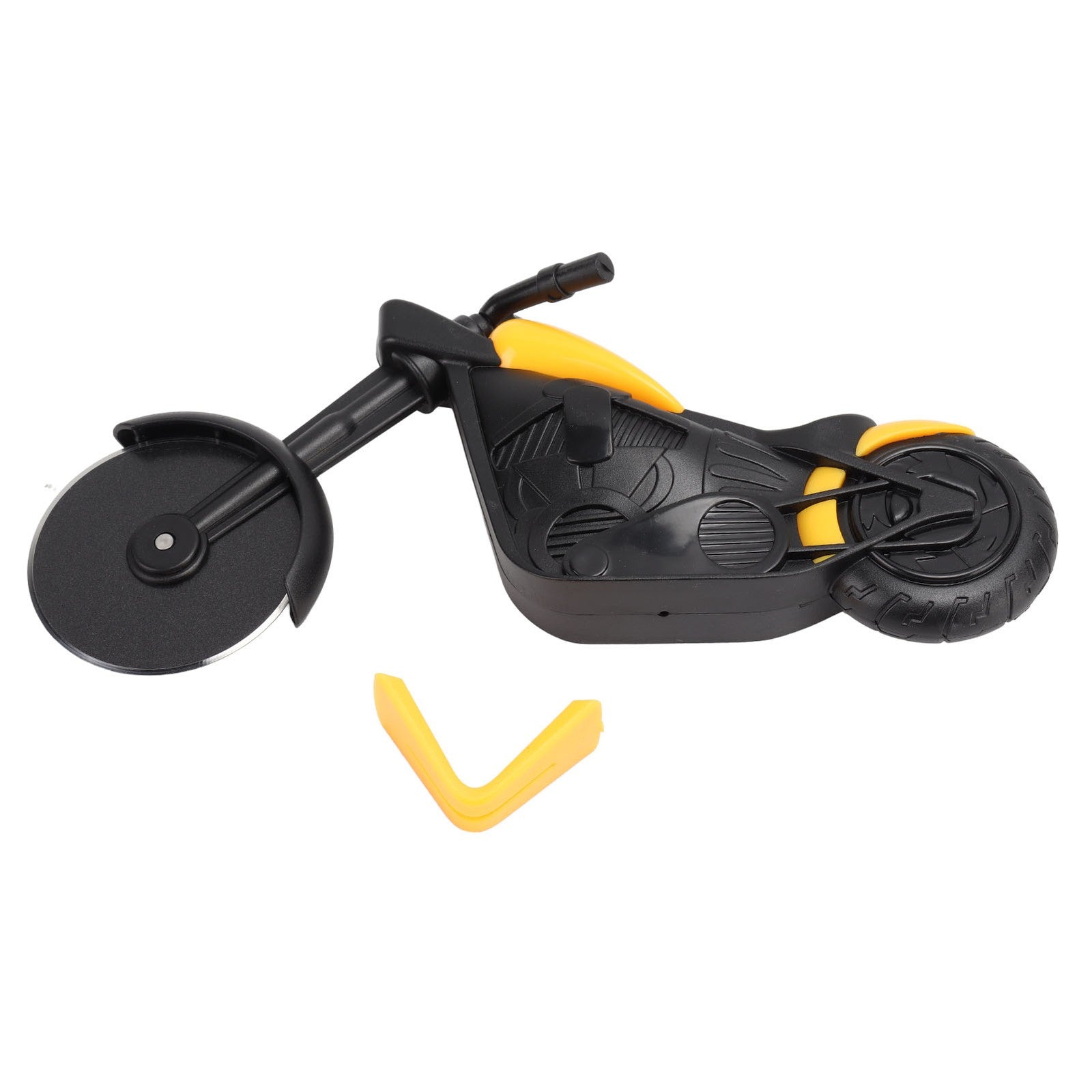 ya 26 Yellow Pizza Cutter Wheel Motorbike Appearance Stainless Steel Pizza Roller