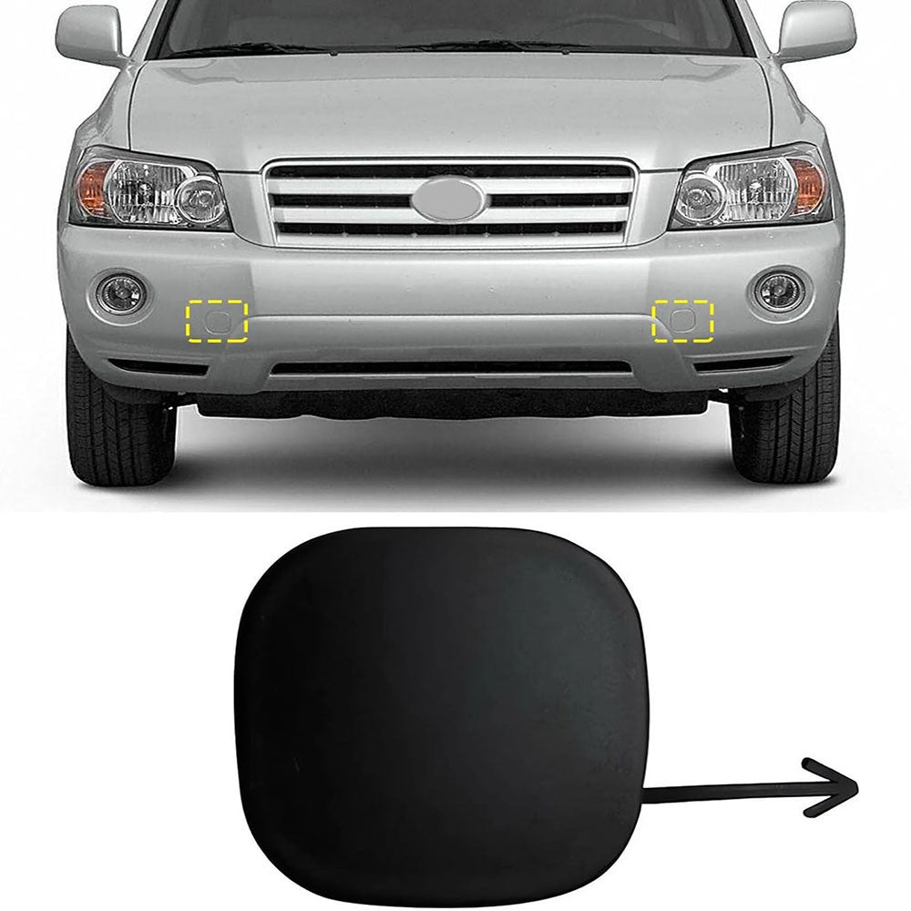 ya 27 6.18 Front Bumper Tow Hook Eye Cover Cap 52127-48030 for Toyota Highlander 2004-2007