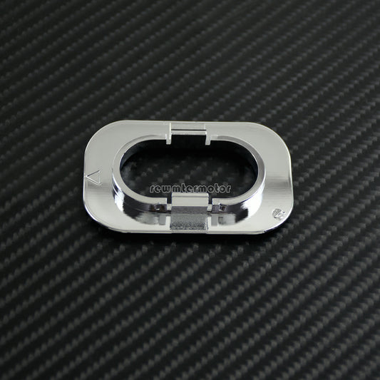 ya 7 6.11 Chrome Antenna Hole Accent Cover Fit For Street Glide 2006-19 Road Glide 2010-19