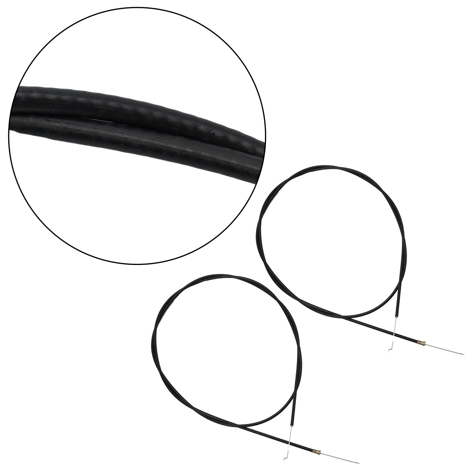 ya 14 2PCS Cable Throttle Control Cable Garden Tool Parts 