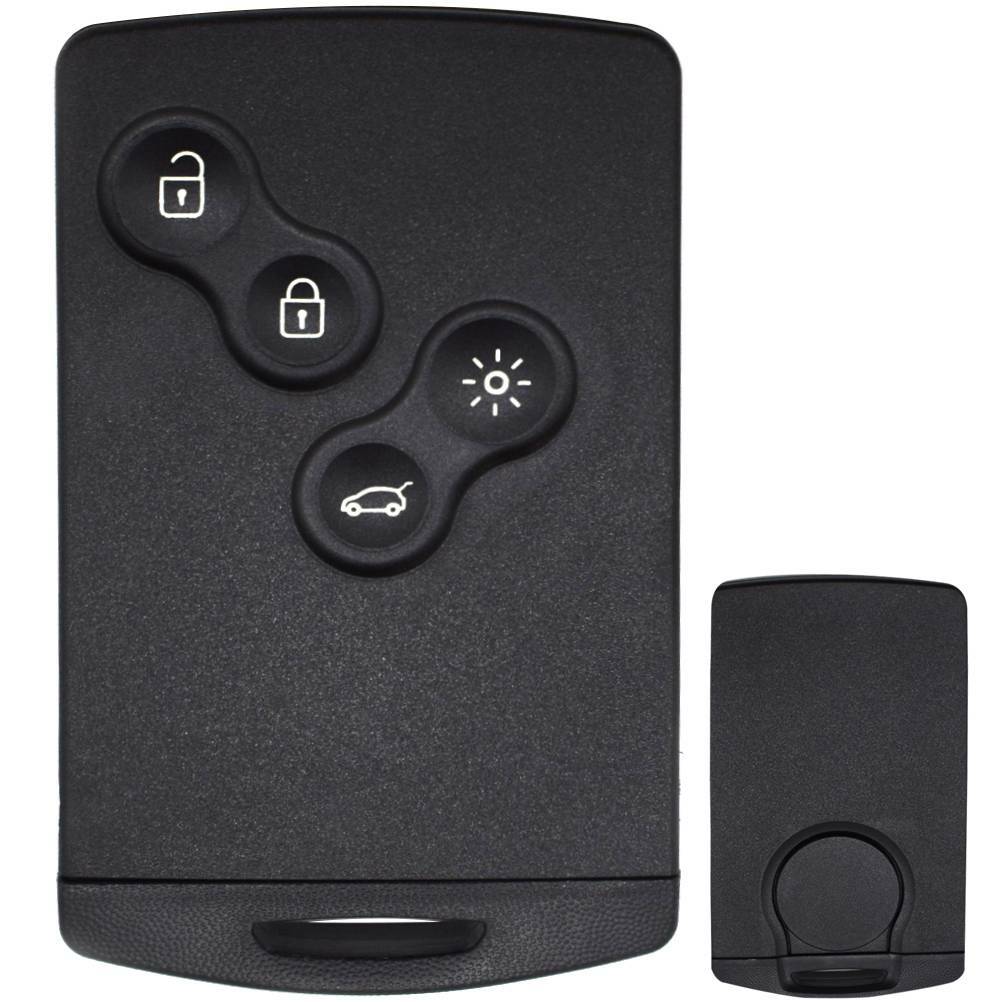 ya 5 8.7 4Button for Smart Remote Key Card Key Shell Case Fob for Renault Laguna Megane Clio