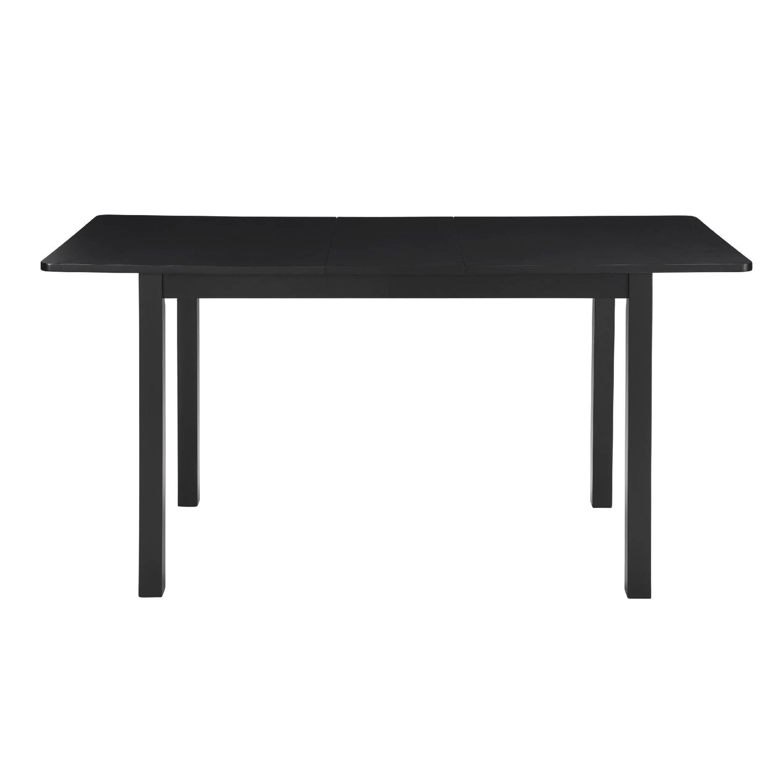 ya 28 59'' Extendable Dining Table, Modern Wooden, Seats 4-8, Small Space, Black