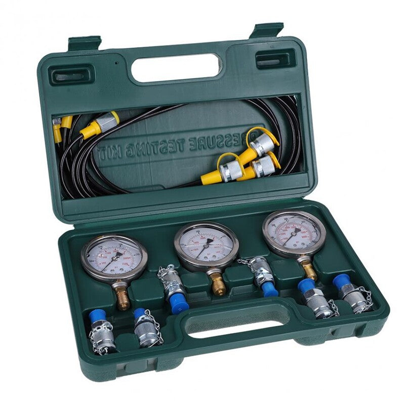 ya 26 7.28.2 Hydraulic Pressure Guage Excavator Hydraulic Pressure Test Kit Machinery Testa