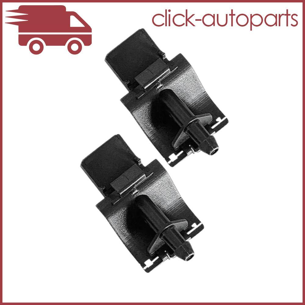 ya 13 2Pcs Front Windscreen Wiper Washer Spray Nozzle Black Fits For Ranger Mk3 Mk4