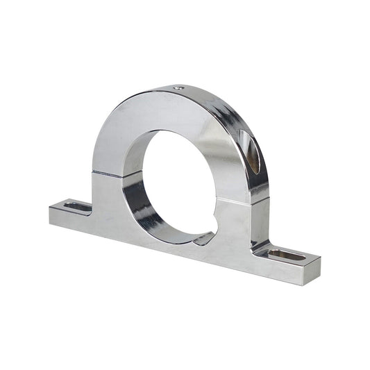 ya 8 5.27 Steering Column Keyed No Drop Mount 2 Hole Brushed Underdash Aluminum Universal