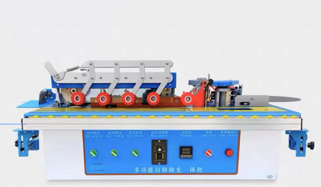 ya 26 Woodworking edge trimming ,sealing and polishing machine & wider table 110V/220V